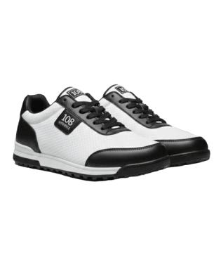 WHITE & BLACK RUNNING SNEAKER
